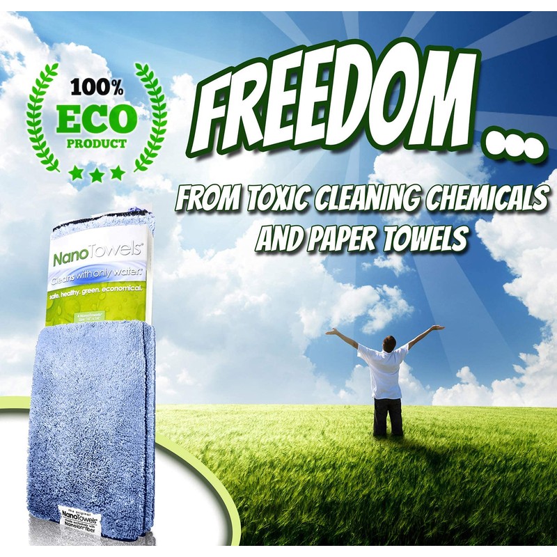 Nano Towels - The Amazing Eco Cloth Wipes That Cleans