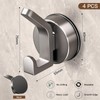 anyuan boy Pack of 4 Suction Cup Hooks, Suction Cup
