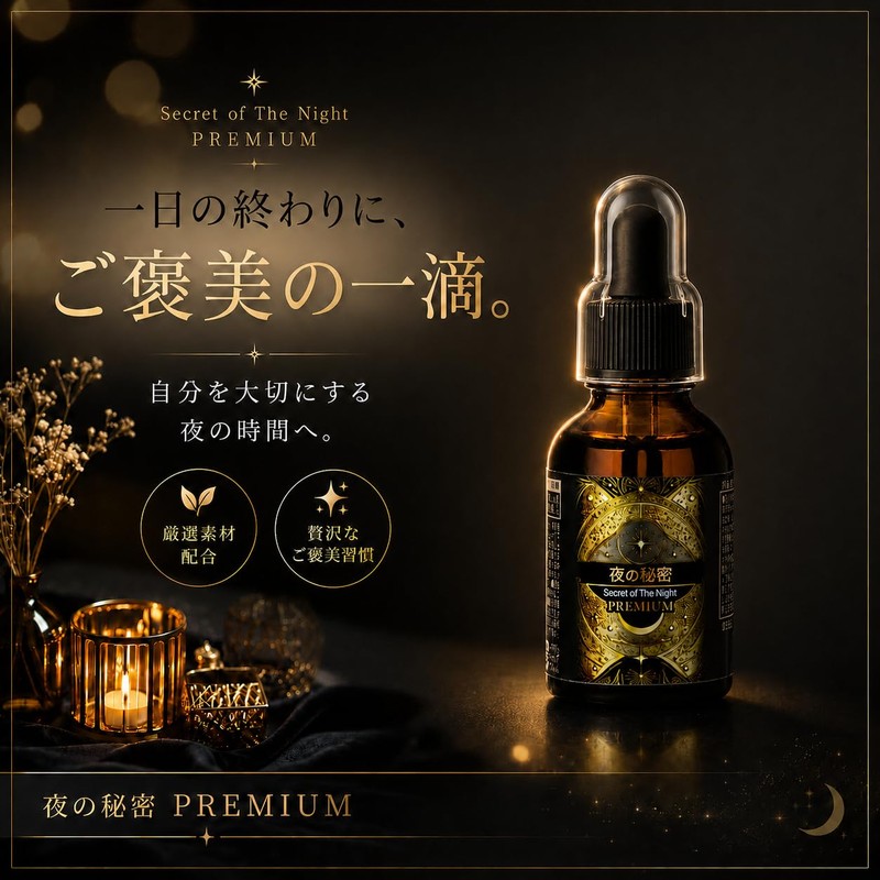 Secret of The Night PREMIUM 30mg Placenta Extract Liquid Supplement