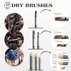 Kolinsky Sable Miniature Paint Brushes, Fuumuui 5pcs Professional Detail Fine