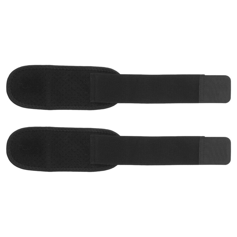 2Pcs Wrist Wraps Black Adjustable Breathable Elastic Skin Friendly Soft