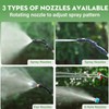 Battery Powered Sprayer Wand,Electric Plant Sprayer Telescopic Watering Wand with