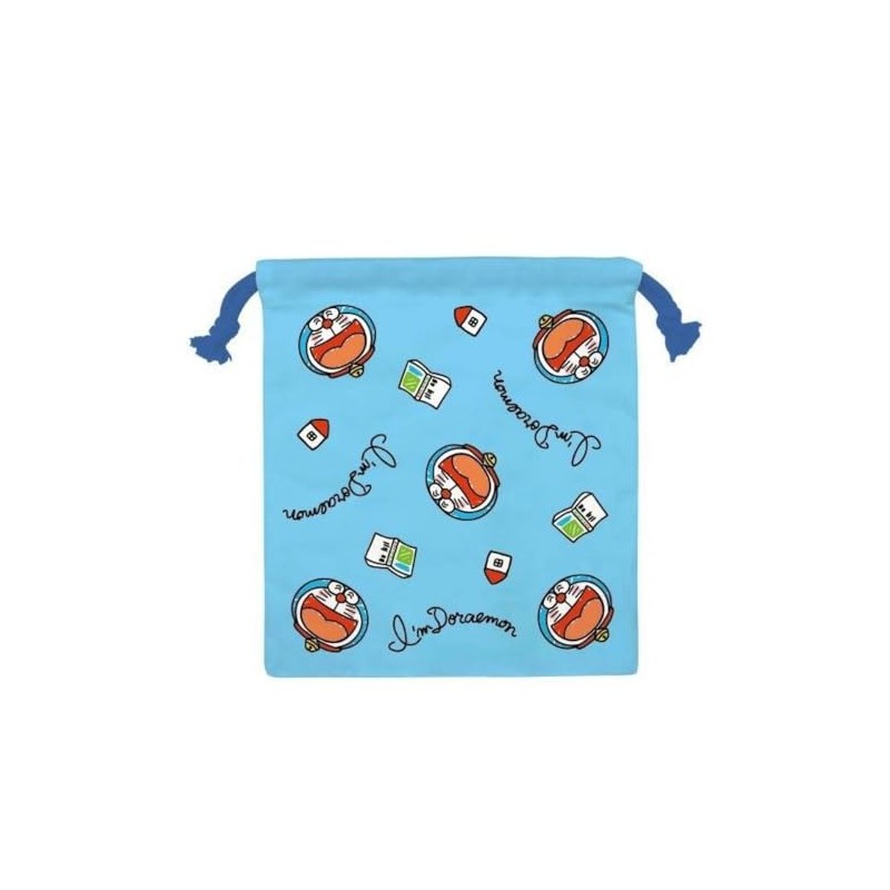 K Company CKC19-IDR Imudoraemon Drawstring Bag, H 8.1 x W