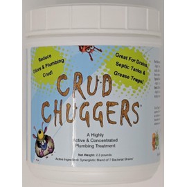 Crud Chuggers 2.3lb Jar Grease Trap & Drain Enzyme Treatment