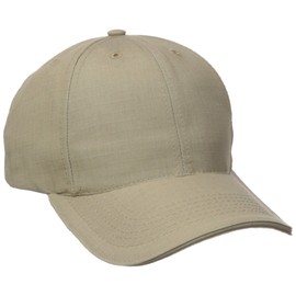 Tru-Spec Head Gear Adjustable Ball Cap Polyester Cotton Rip-Stop, Khaki - One Size