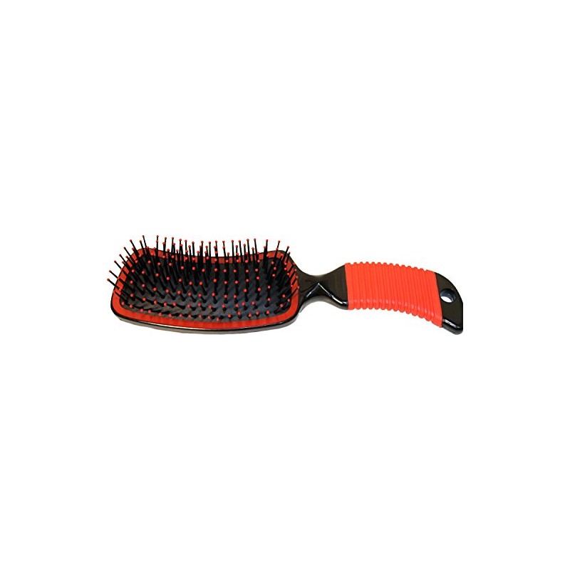 Partrade Trading Corporation Curved Mane and Tail Brush Red