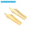PATIKIL 0.5-0.7mm Line Width Fountain Pen Nib Replacement, 10 Pack