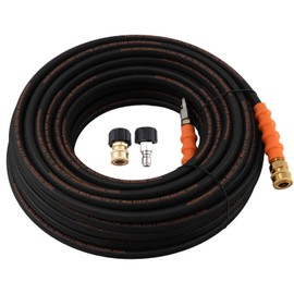 maXpeedingrods 1/4" Pressure Washer Hose 125FT, 4800PSI Kink Resistant