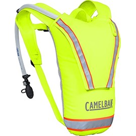 CamelBak Hi-Viz Industrial Hydration Pack with 85oz/2.5L Mil Spec Crux Reservoir Bladder - Worker Safety, Lime Green