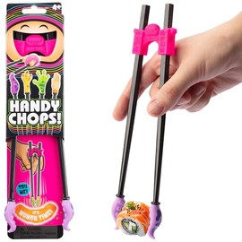 Hog Wild Handy Chops Playful Snack Utensils - Tentacle - Transform Mealtime with Fun & Sophisticated Food-Safe Designs, Enjoy Snacks & Meals in Style - w/ Soft Flexi-Hinge, Easy-to-Use & Clean