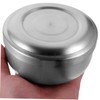 SAFIGLE Stainless Steel Shaving Bowl Lid Men Shaving Soap Bowl