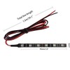 Universal 2pc 5050 Led strip for Motorcycle Bike Amber LED