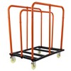 Heavy Duty Folding Table Cart for Hotel, Warehouse, Factory