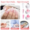 BUTBU Builder Nail Gel, 3 Basic Colors Nail-Extension-Gel, Hard Gels