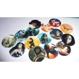 Unbranded Pre Cut One Inch Bottle Cap Image Wonder Woman Movie Free Shipping - photo, 15 images