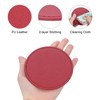 sourcing map 1 Set Leather Coasters for Drinks, Drink Coasters