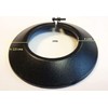 S&M 485206 Enamelled Black 900°C-Ø120mm Rosette for Stoves and Fireplaces