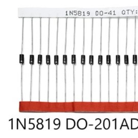 Unbranded 10 Piece 1N4148 1N4007  1N5399 1N5408 1N5819 1N5822   FR107 FR207 IN4733 Diode - IN5819