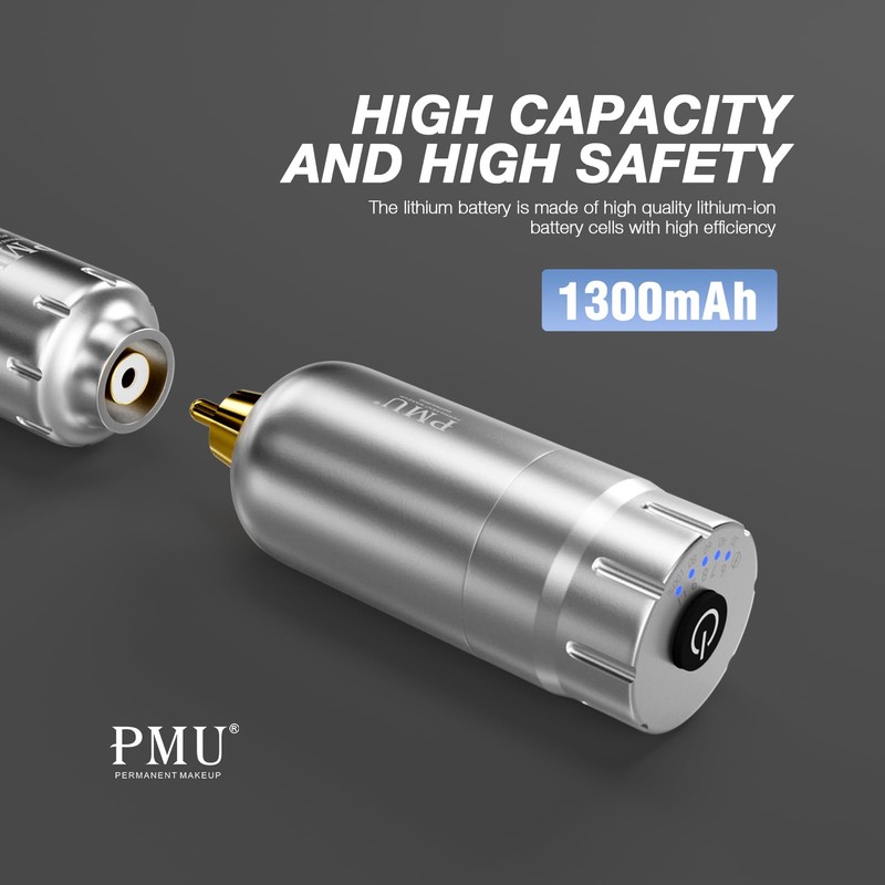 Tattoo Machine 5pcs A (802 Tattoo Machine, Silver)