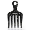 MANETURAL 14MX Hair Comb for Women, Curly Hair Picks, Mustache