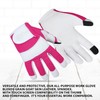 Escort Tools® Heavy Duty Leather Gardening Work Gloves, Thorn Proof,