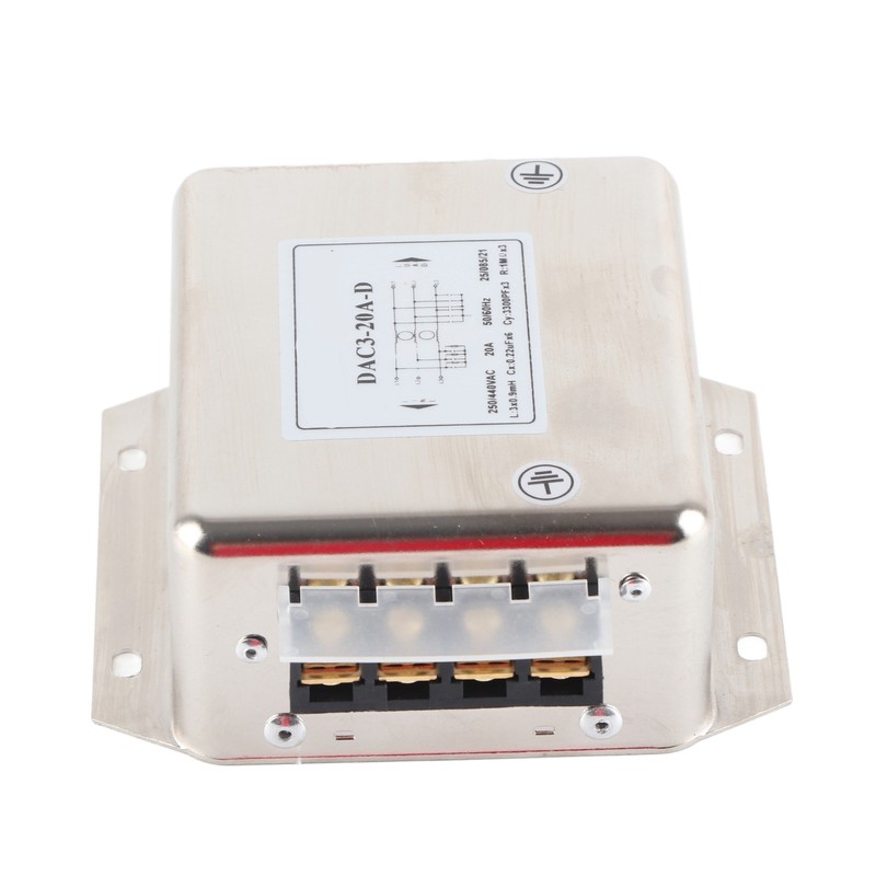 3 Phase Terminal Filter 3 Wire for Power Line Electronic