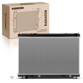 A-Premium Engine Coolant Radiator Assembly with Transmission Oil Cooler Compatible with Infiniti M35 2009-2010 3.5L, M45 2006-2010 4.5L, Automatic Transmission