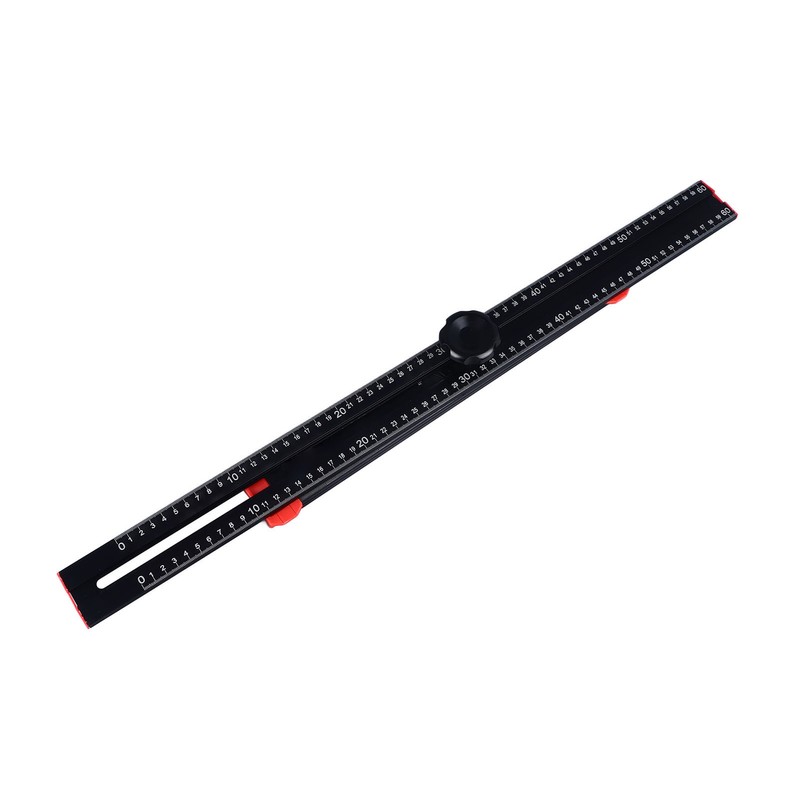 Adjustable T Square Measuring Tool for Layout 2 in 1