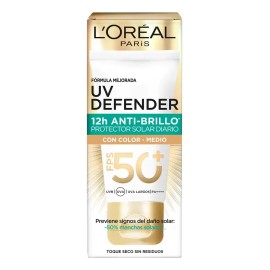 Crema Facial L'oréal Paris 40ml Tono Medio Anti-brillo