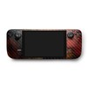 MightySkins Carbon Fiber Skin Compatible with Valve Steam Deck -
