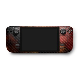 MightySkins Carbon Fiber Skin Compatible with Valve Steam Deck - Spacial Overload | Protective, Durable Textured Carbon Fiber Finish | Easy to Apply, Remove, and Change Styles | Made in The USA