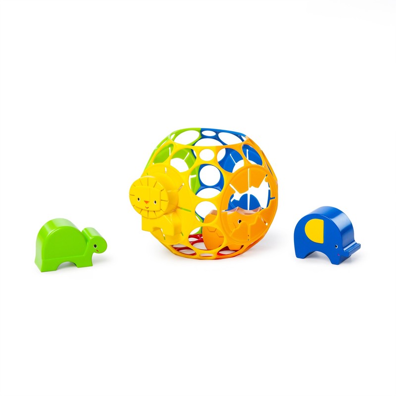 Bright Starts, Oball, Formenspielzeug, Jungle Adventures