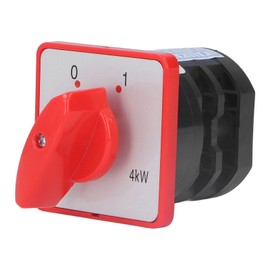 Changeover Switch PC Flame Retardant Combination Selector Switch 2 Sections 2 Gears AC380V