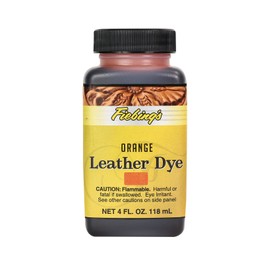 Fiebing's Leather Dye - 4 fluid ounce, Orange