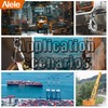 Alele Grab Hooks,1T Crane Scale,Slip Hooks,Stainless Steel Lifting Hook Rigging