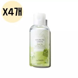 The Saem 더샘 힐링티 가든 립 아이 세정 리무버 그린티 X4개 The Som Healing Tea Garden Lip and Eye Cleansing Remover Green Tea 4pcs