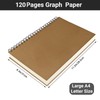 Yarotm Notebook A4 Squared - Notebook A4 Spiral Bound 21