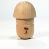 Bahama Kendama Mushroom Pill Kendama- Reverse Spike - Natural