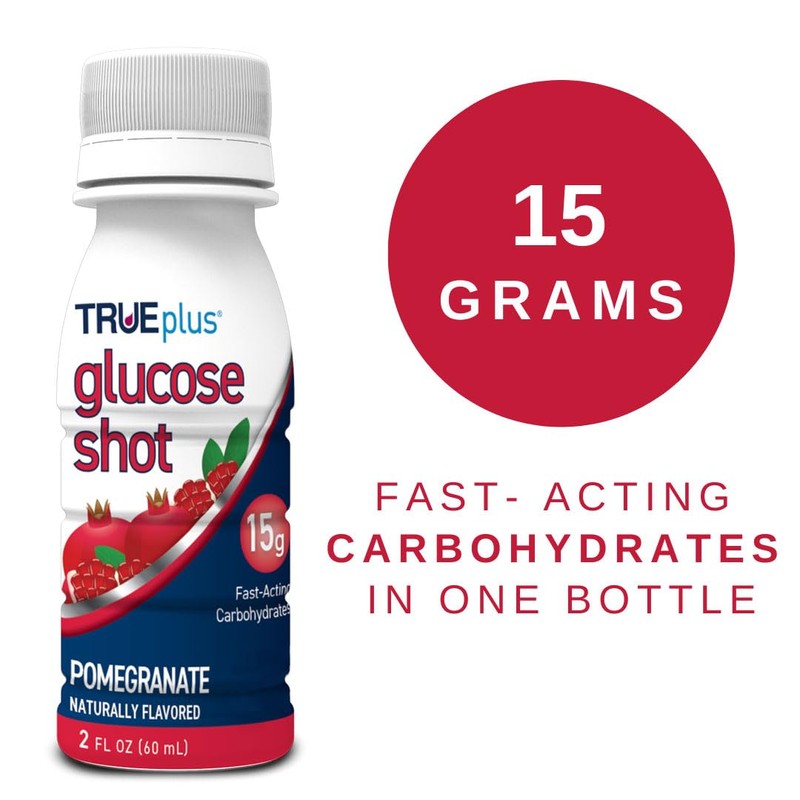 TRUEplus Glucose Shots 6 Bottles - Pomegranate