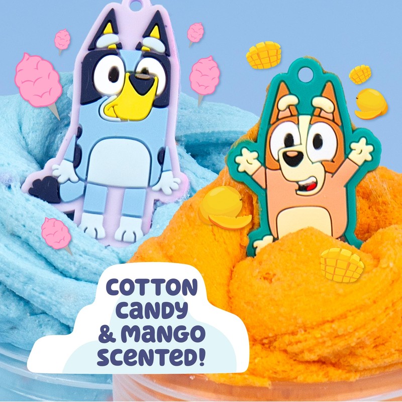 Horizon Group USA Bluey SLIMYLGOOP, 2 Pack, Pre-Made Slimes, Ready