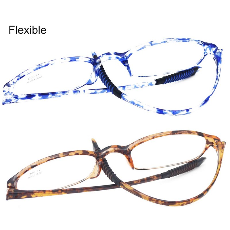 Mcoorn Lightweight Reading Glasses,Flexible(Memory Plastic) Readers,Unbreakable reading for Men and