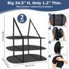 MiToBeLe 2Pcs Over The Door Drying Rack with 4 Hooks,3