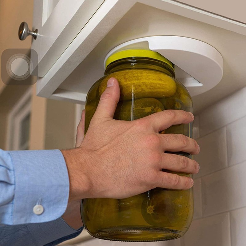 One Piece Convenient Gripper Tool Bottle Opener Easy Install Jar