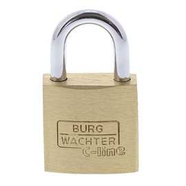 Burg-Wächter C-Line 222 20 SB Cylinder Lock, Brass