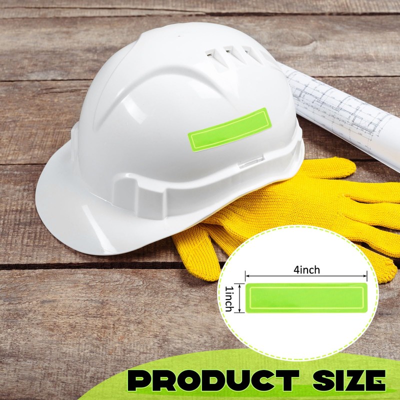 Kanayu 64 Pcs Hard Hat Stickers Safety Stickers Construction Adhesive