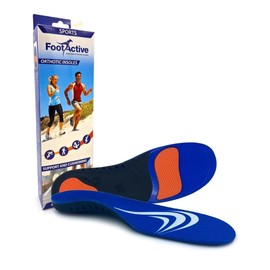FootActive Sports Insoles Blue L - 9/10.5 UK