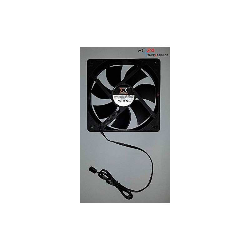 PC24 Shop & Service Xigmatek 120mm Case Fan Black