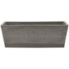 Arcadia Garden Products PSW U45CT Plastic/Stone/Wood Composite Simplicity Window Box,