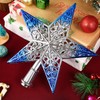 VORCOOL Christmas Tree Top Star Christmas Ornament Tree Top Star