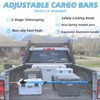 Cargo Bar Adjustable, Non-Slip Truck Bed Divider, for Pickup Truck